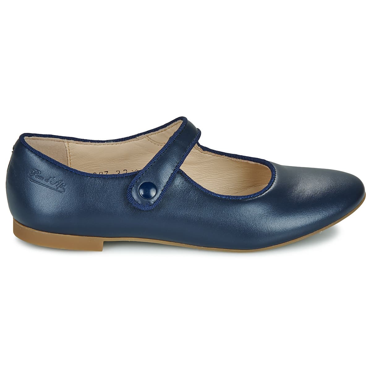 Women's Ballet Flats Pom d'Api Blue