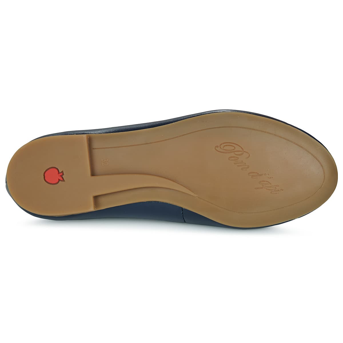 Women's Ballet Flats Pom d'Api Blue