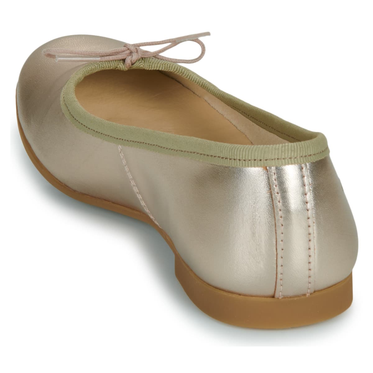 Women's Ballet Flats Pom d'Api Gold
