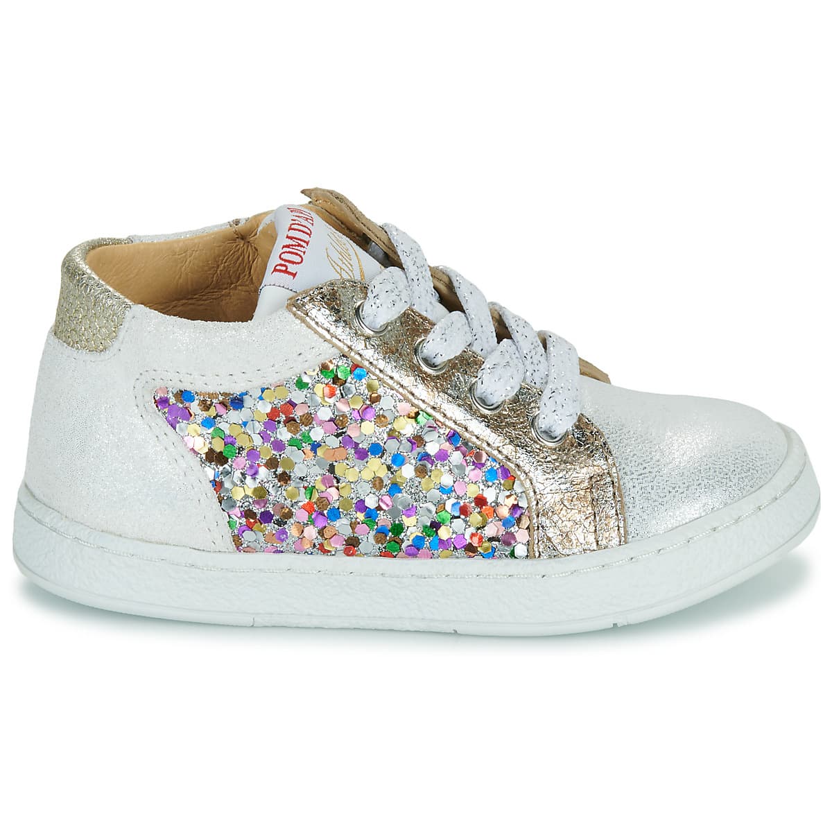 Girls' Sneakers Pom d'Api Multicolor