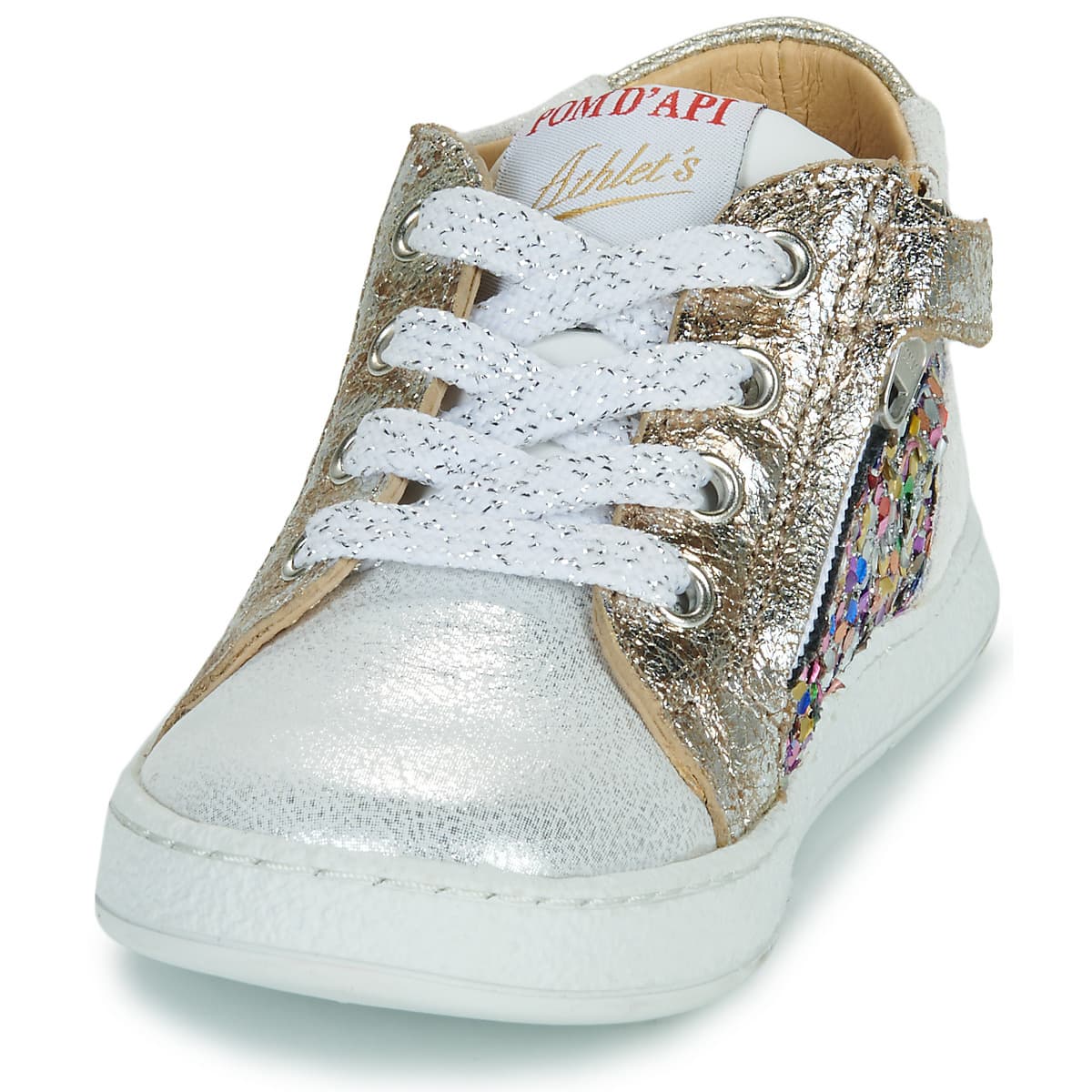 Girls' Sneakers Pom d'Api Multicolor