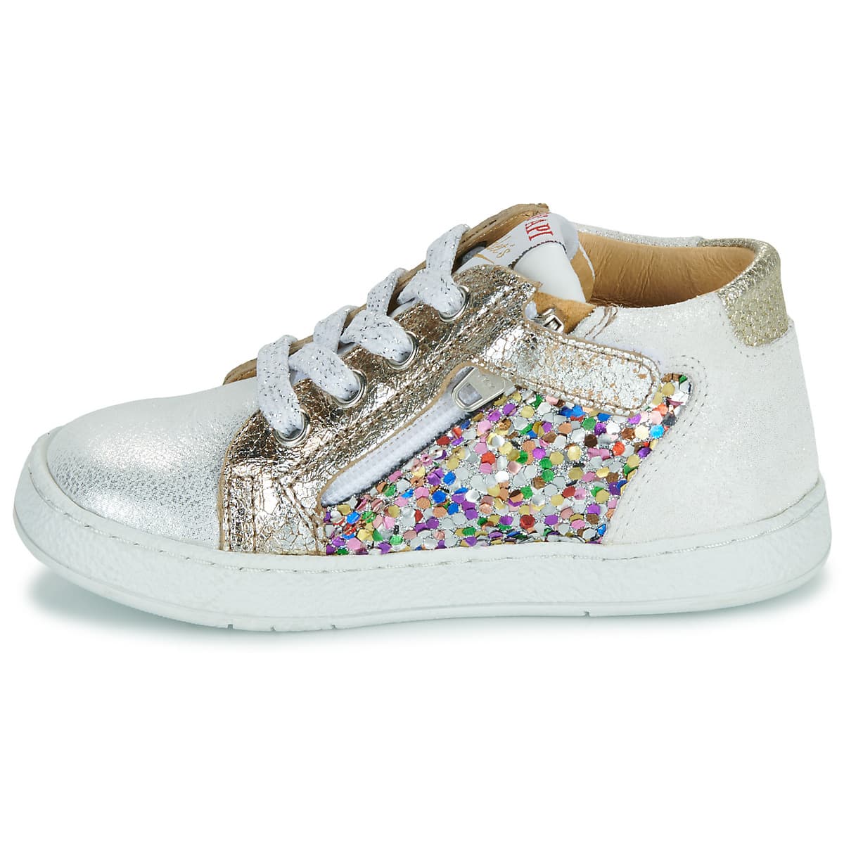 Girls' Sneakers Pom d'Api Multicolor