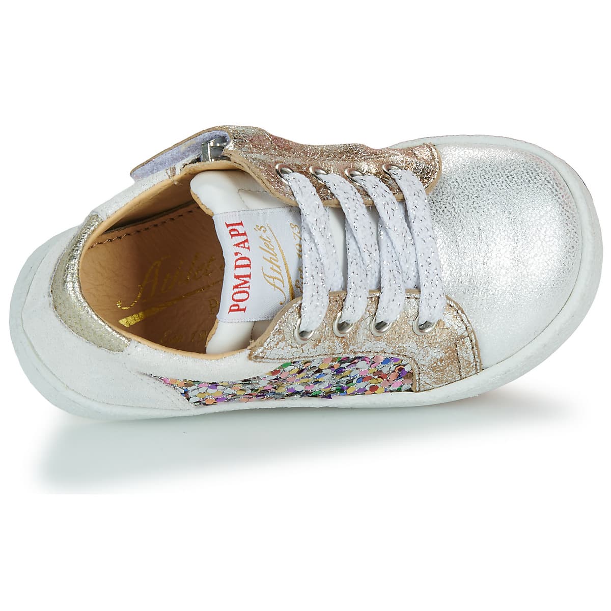 Girls' Sneakers Pom d'Api Multicolor