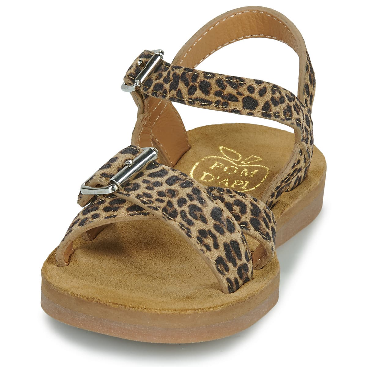 Girls' Sandals Pom d'Api Brown