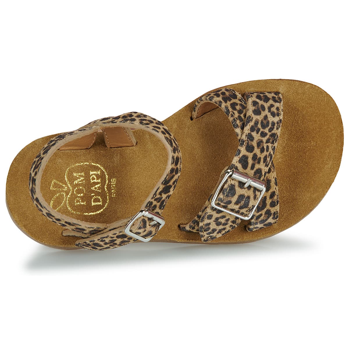 Girls' Sandals Pom d'Api Brown
