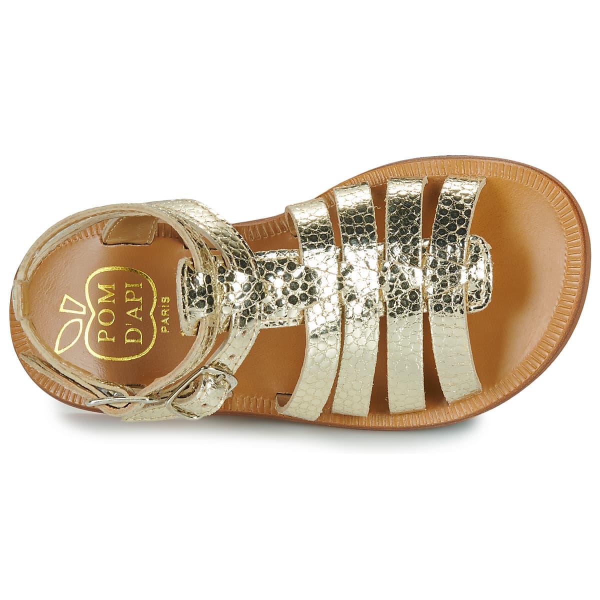Girls' Sandals Pom d'Api Gold