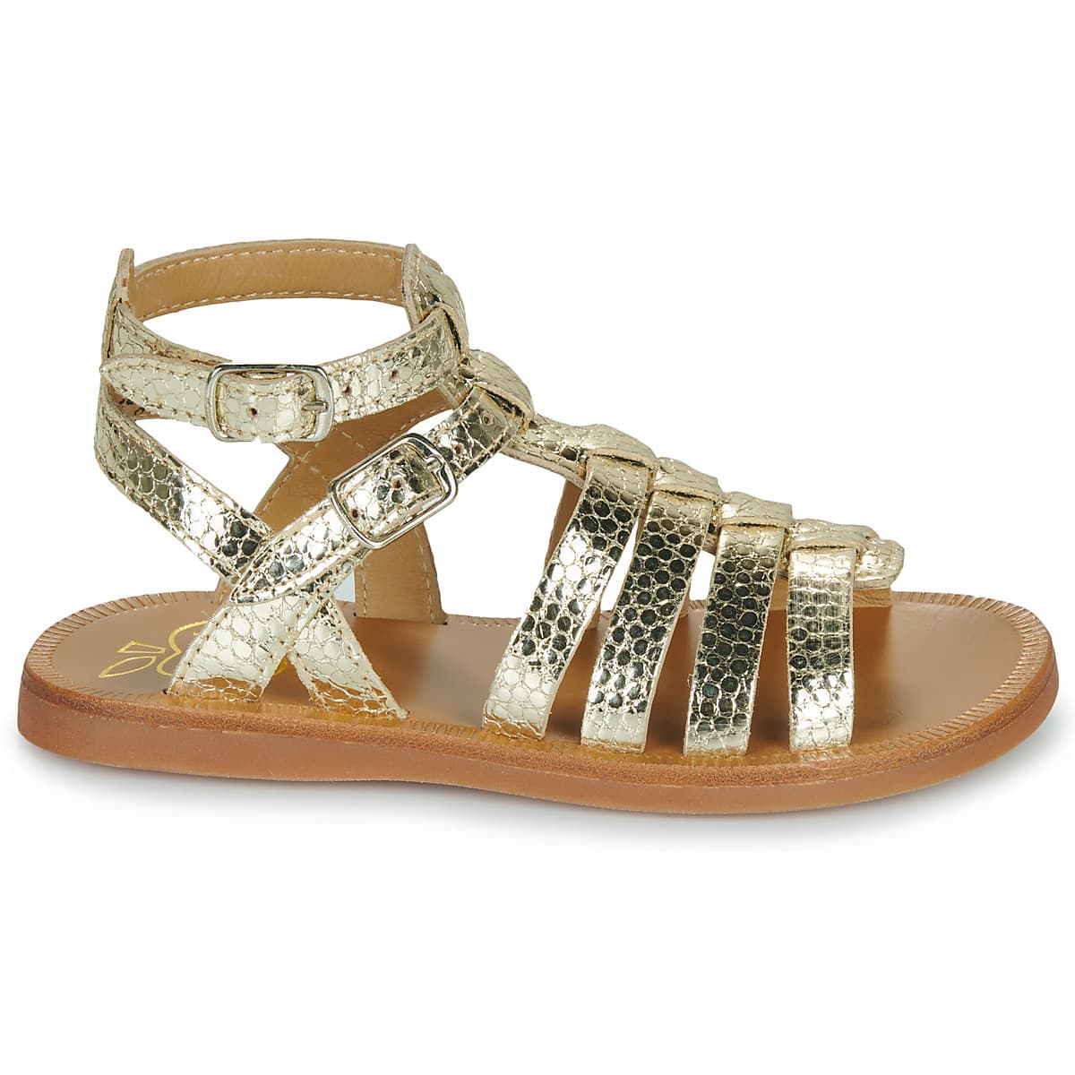 Girls' Sandals Pom d'Api Gold
