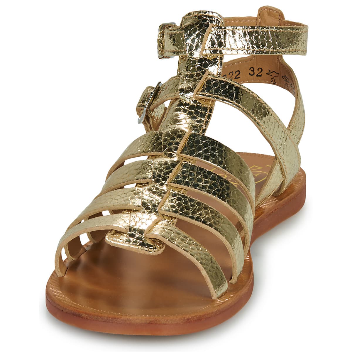 Girls' Sandals Pom d'Api Gold