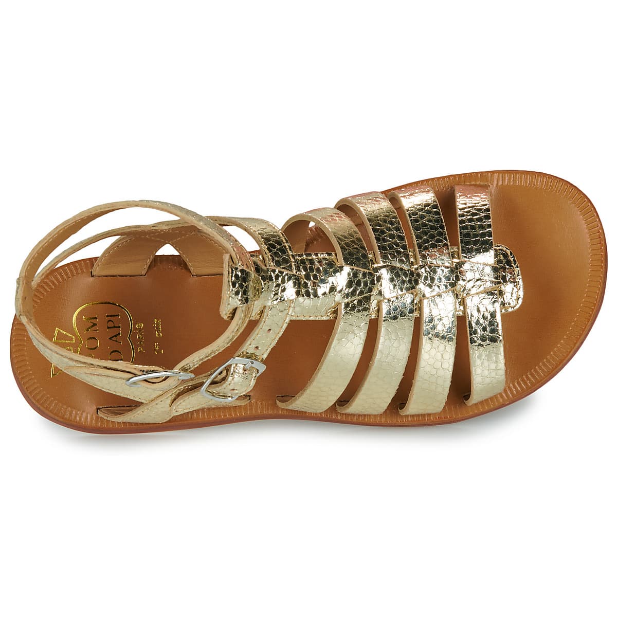 Girls' Sandals Pom d'Api Gold