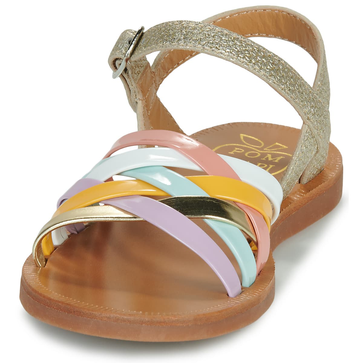 Girls' Sandals Pom d'Api Multicolor