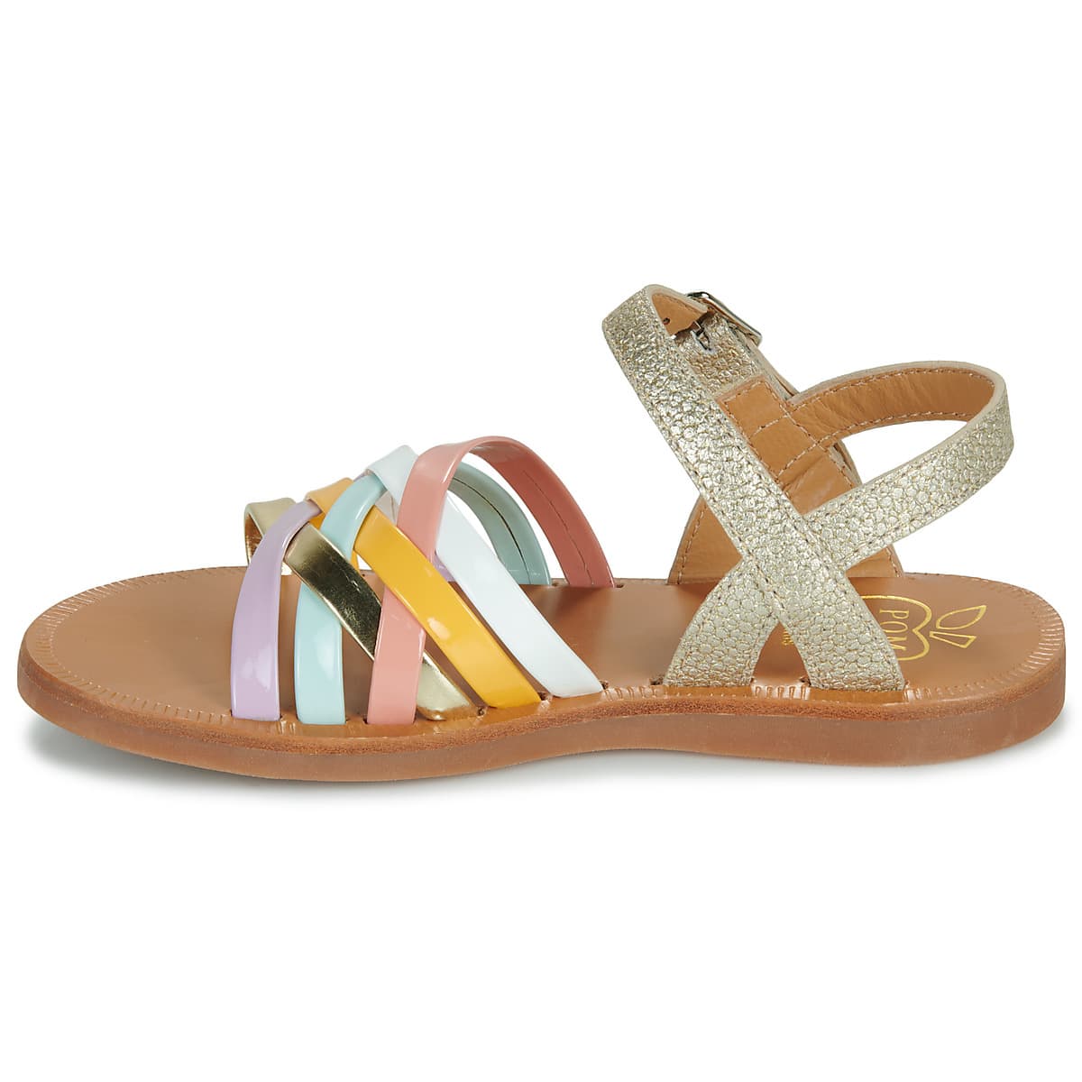 Girls' Sandals Pom d'Api Multicolor