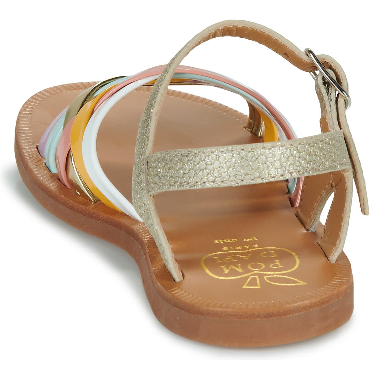 Girls' Sandals Pom d'Api Multicolor