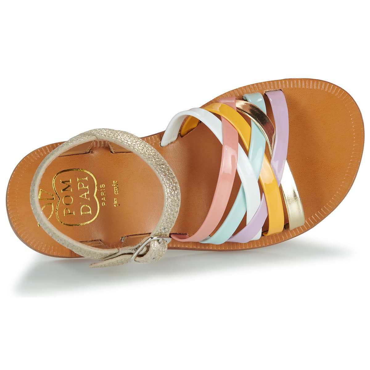 Girls' Sandals Pom d'Api Multicolor