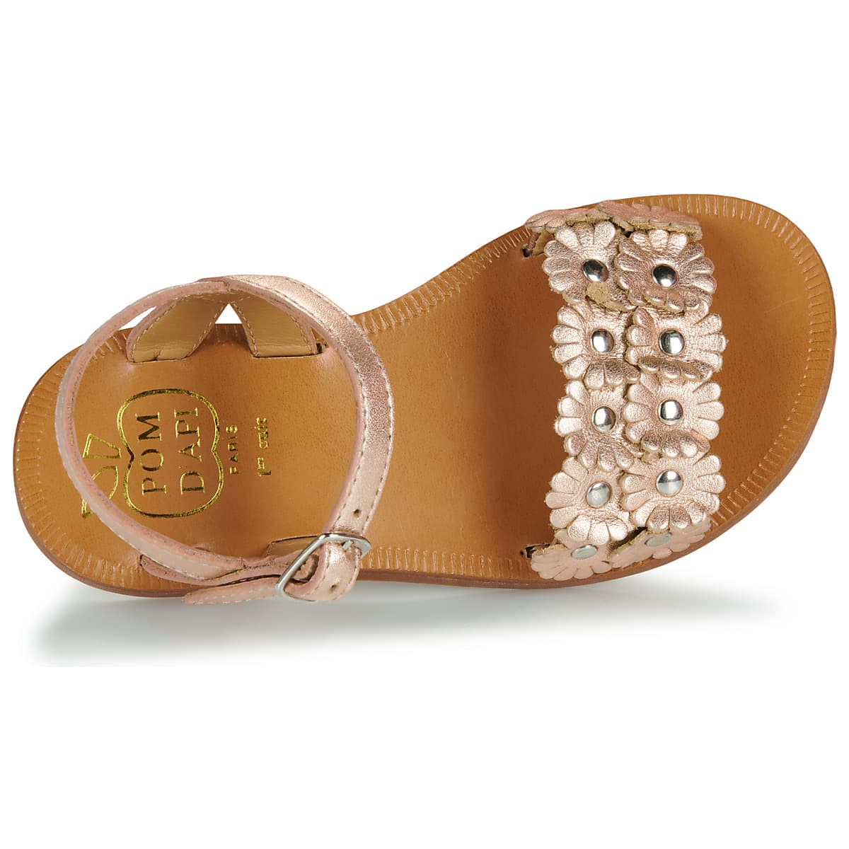 Girls' Sandals Pom d'Api Gold