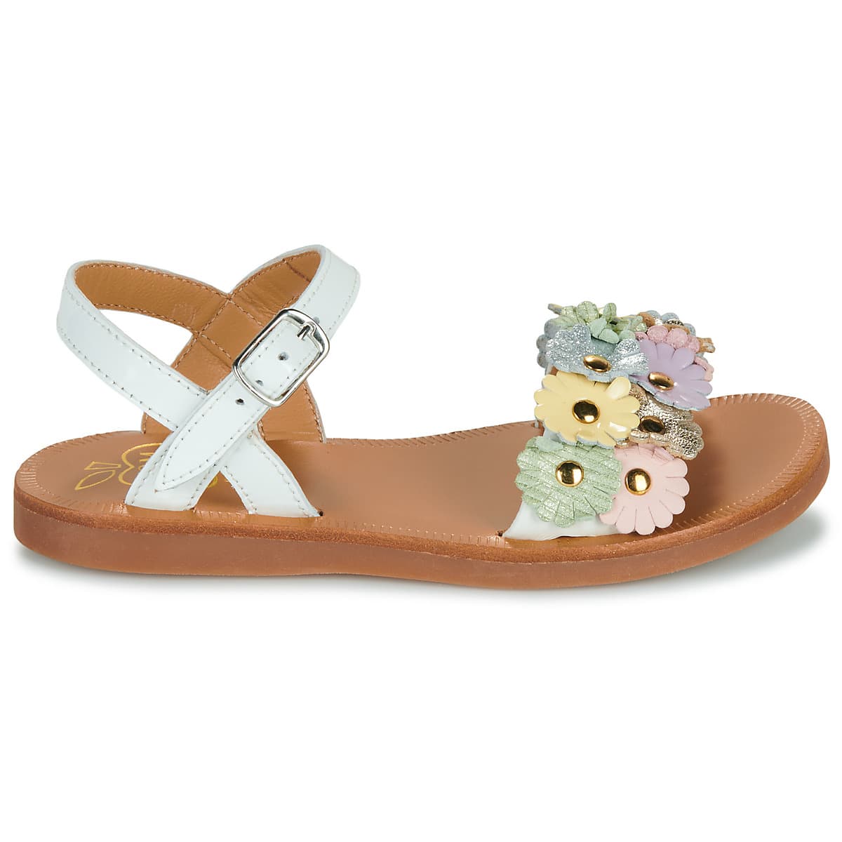 Girls' Sandals Pom d'Api White