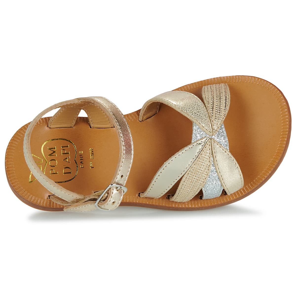 Girls' Sandals Pom d'Api Gold