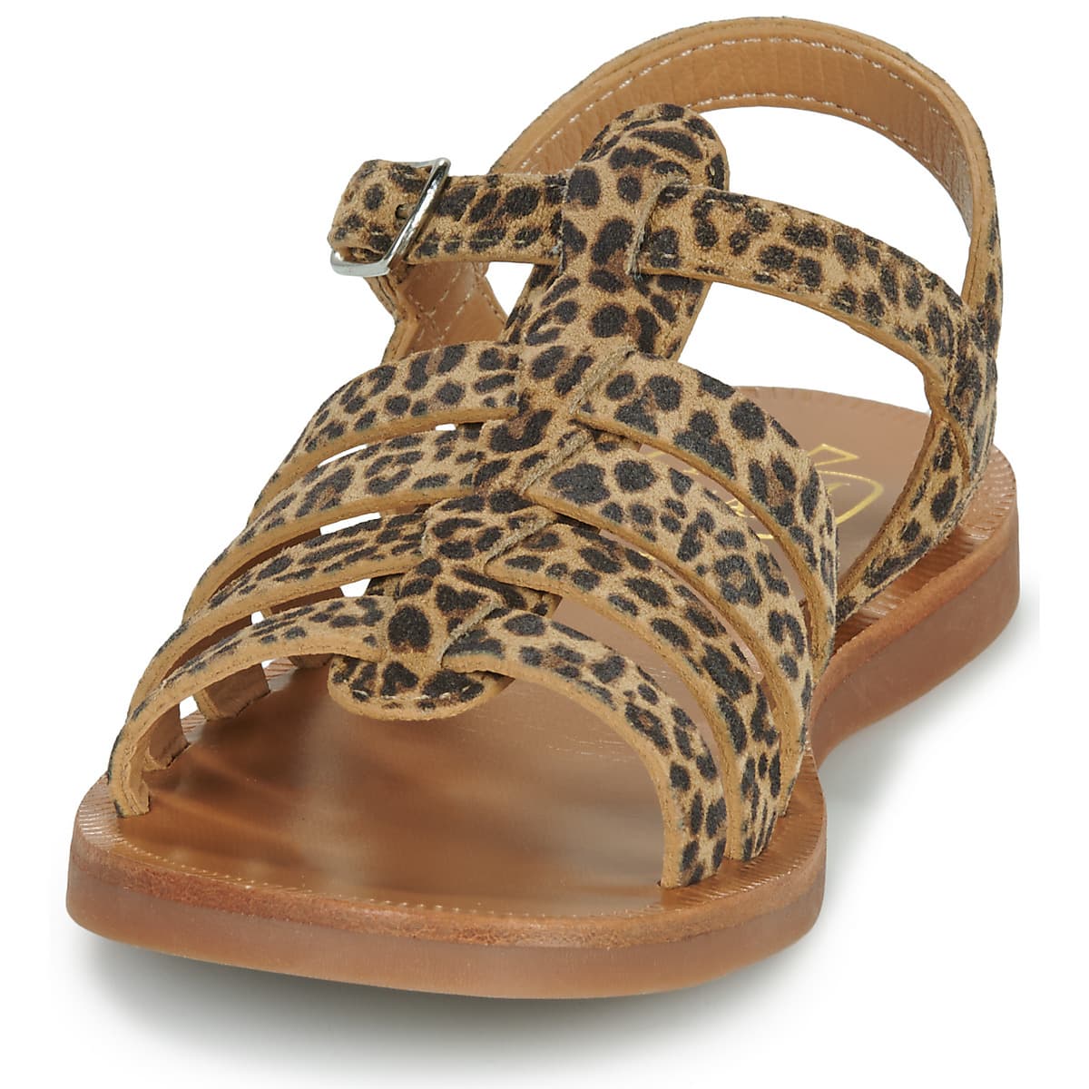 Girls' Sandals Pom d'Api Brown
