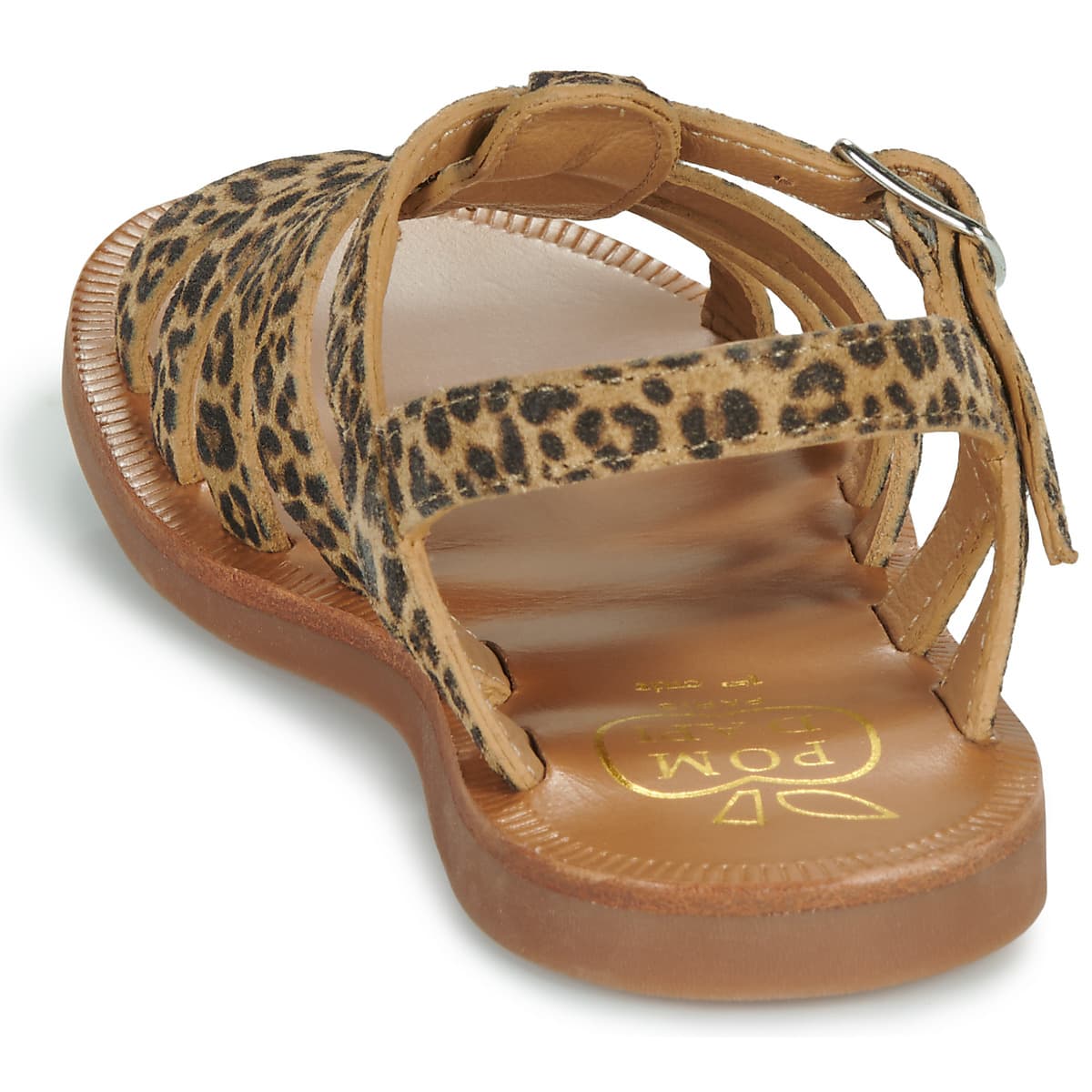 Girls' Sandals Pom d'Api Brown