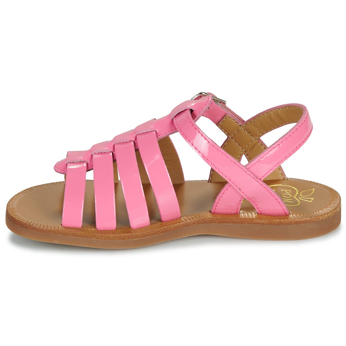 Girls' Sandals Pom d'Api Pink
