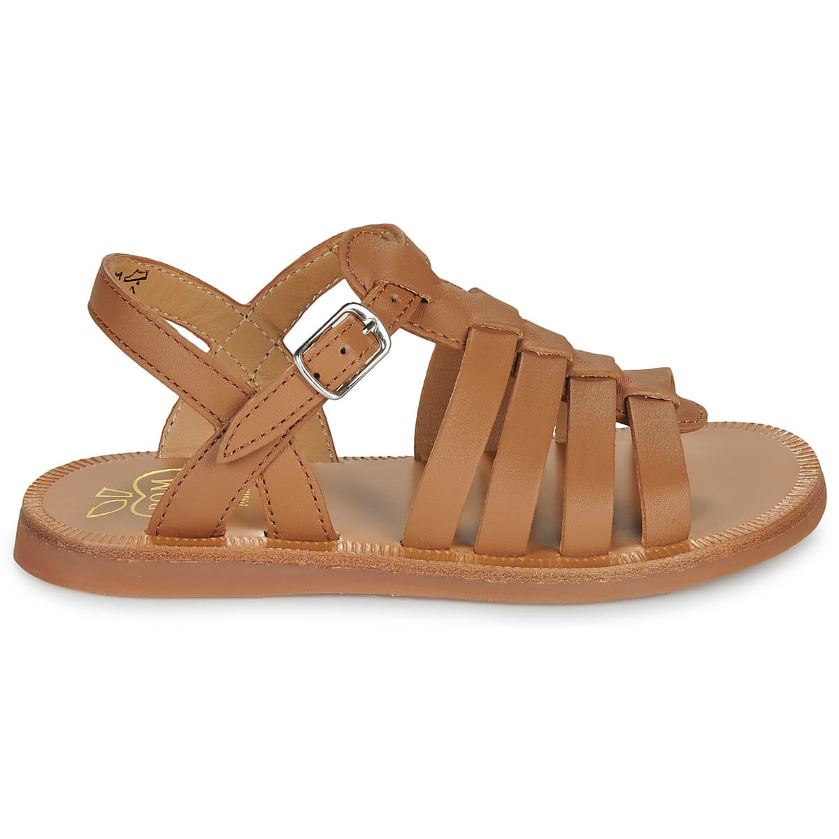 Girls' Sandals Pom d'Api Brown