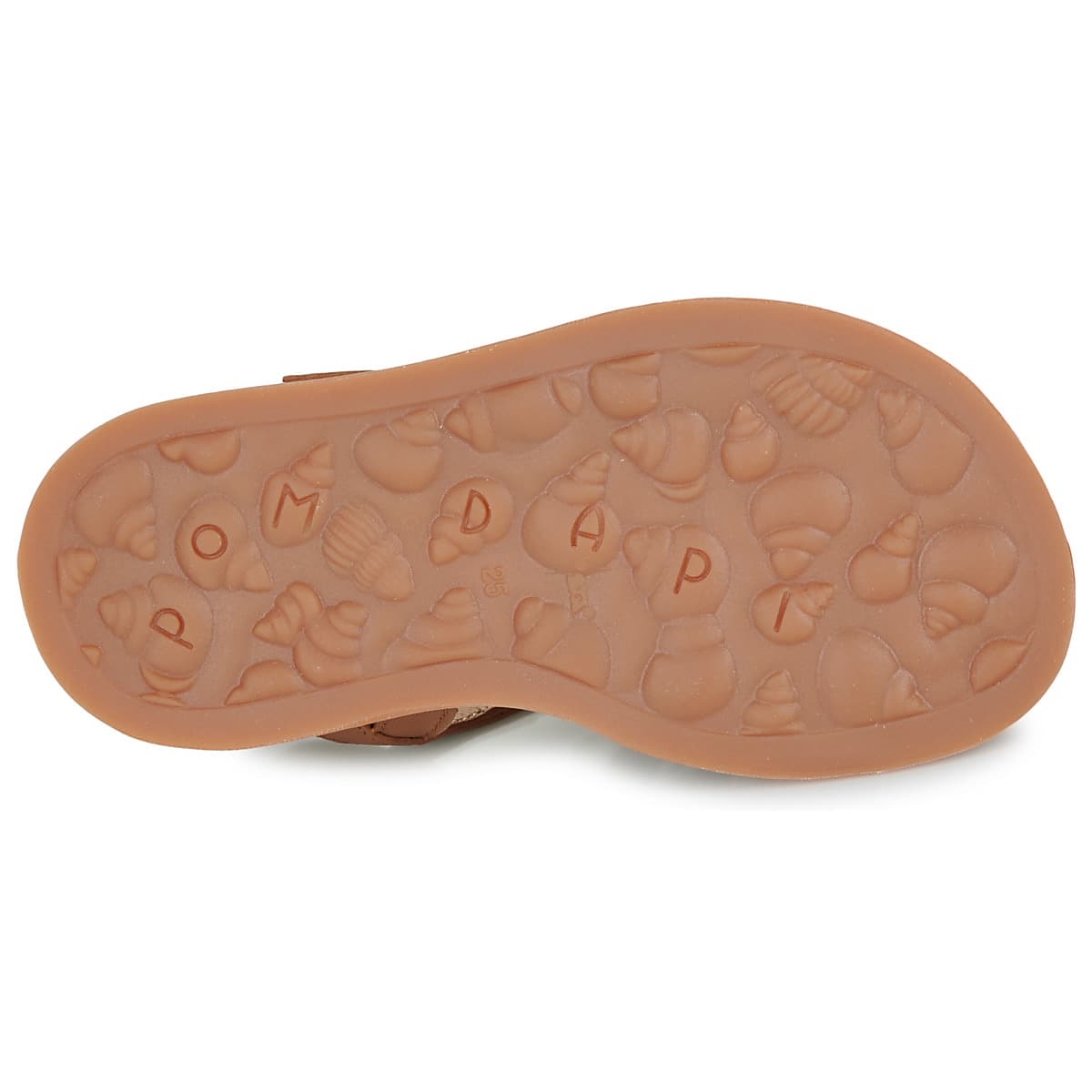 Girls' Sandals Pom d'Api Brown