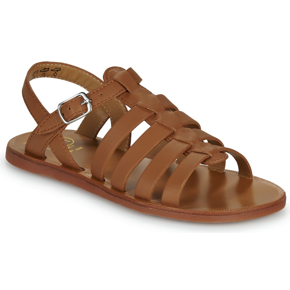 Girls' Sandals Pom d'Api Brown