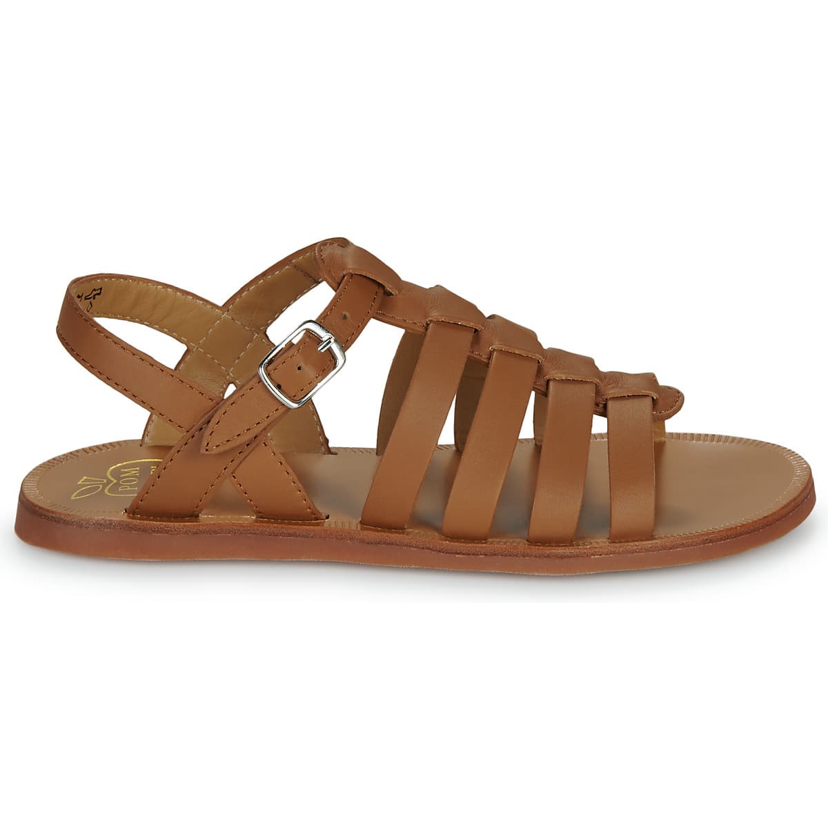 Girls' Sandals Pom d'Api Brown