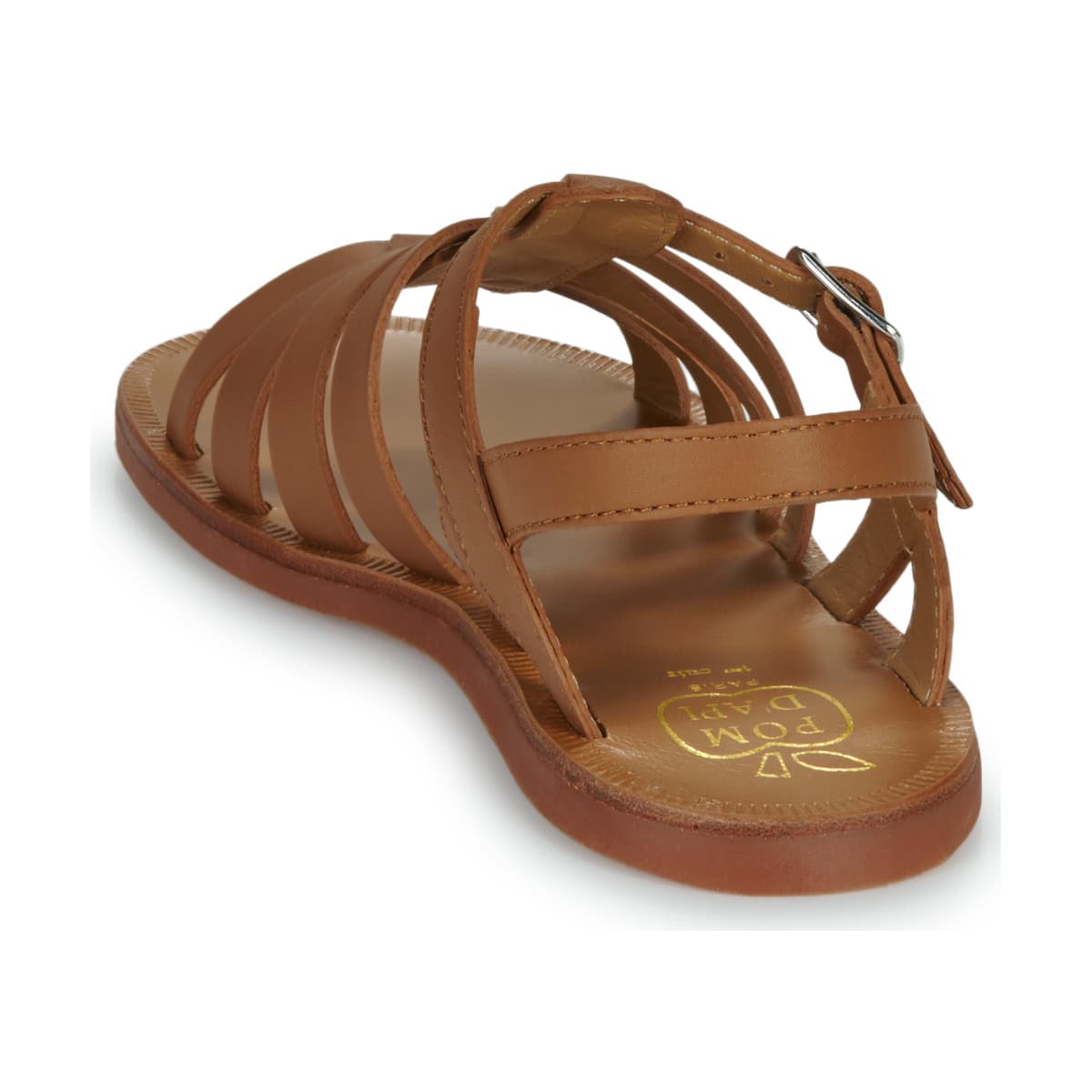 Girls' Sandals Pom d'Api Brown