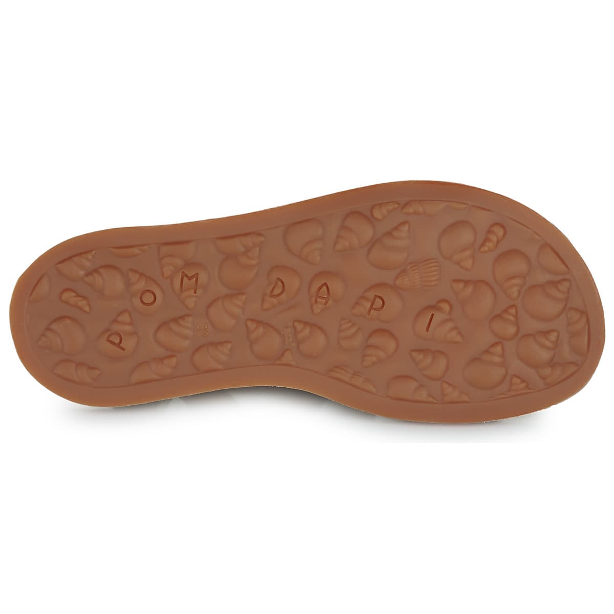 Girls' Sandals Pom d'Api Brown