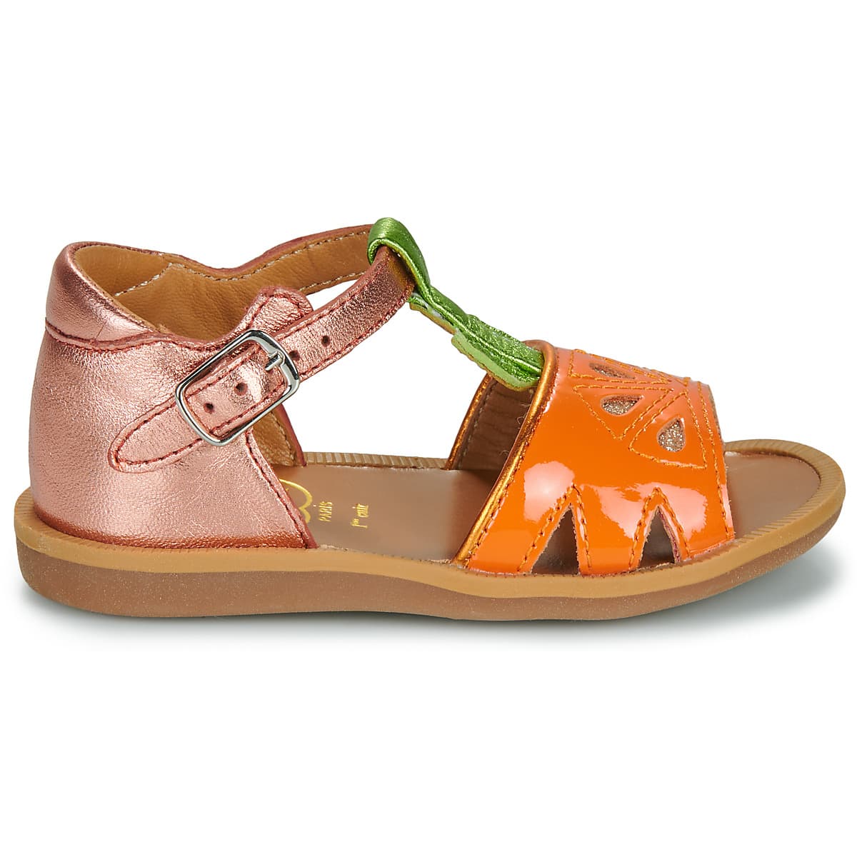 Girls' Sandals Pom d'Api Multicolor