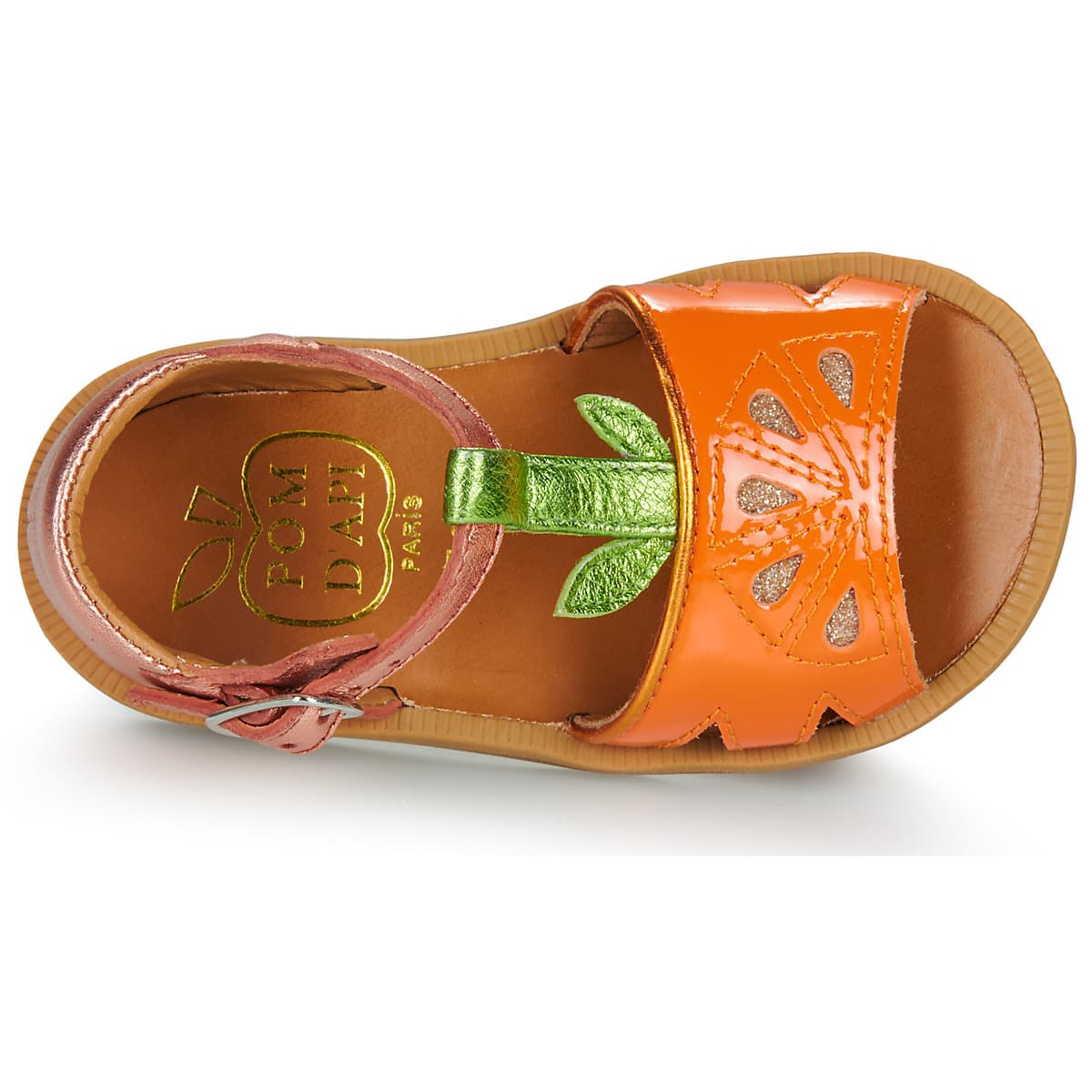 Girls' Sandals Pom d'Api Multicolor