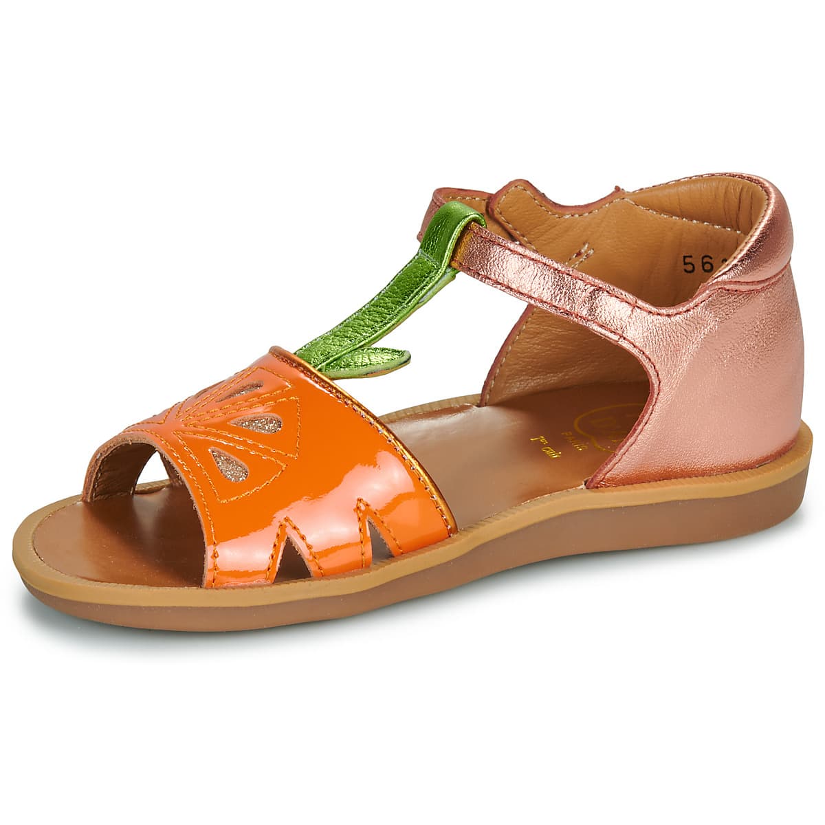 Girls' Sandals Pom d'Api Multicolor