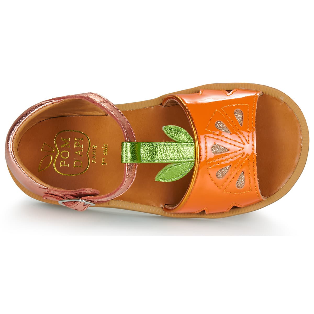 Girls' Sandals Pom d'Api Multicolor