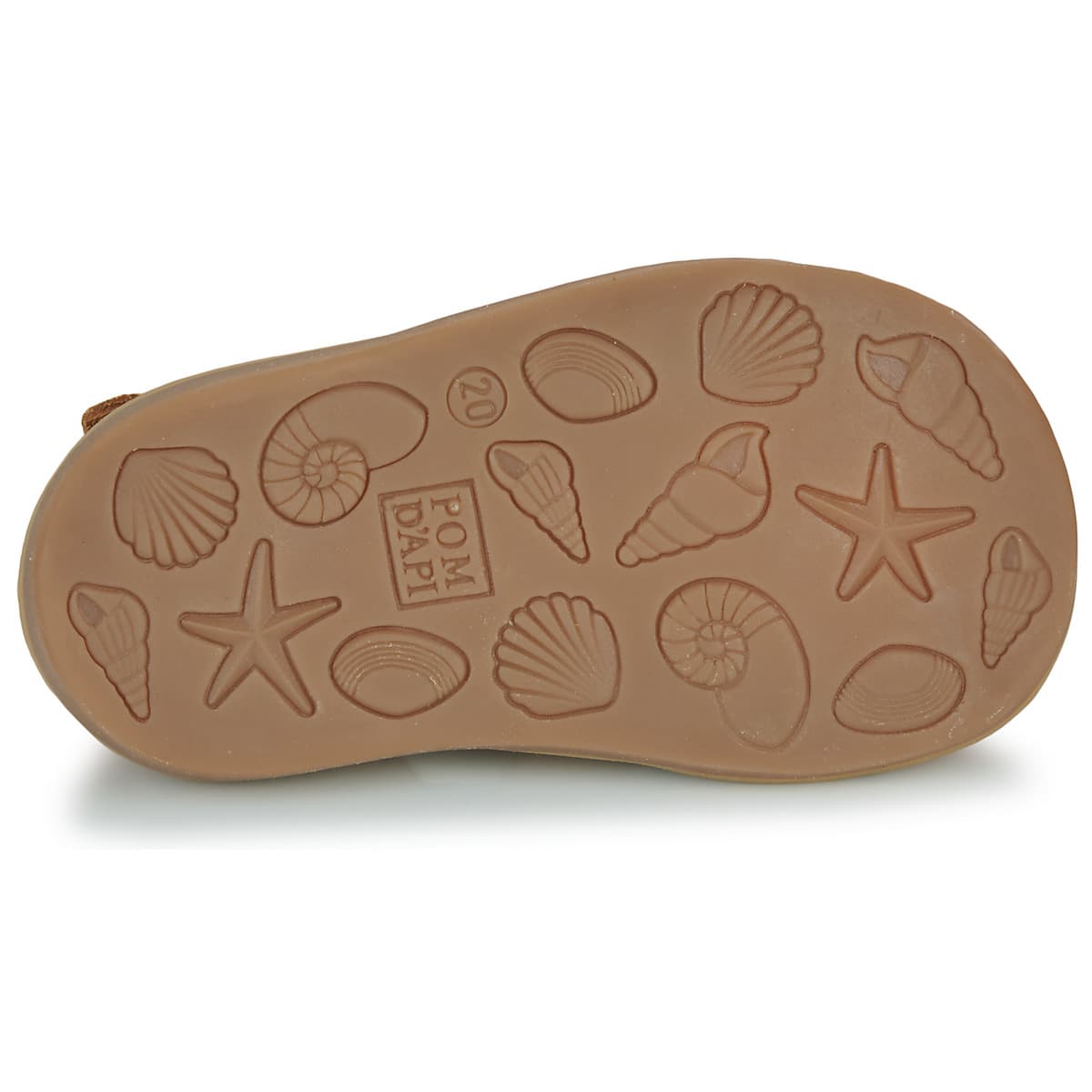 Boys' Sandals Pom d'Api Brown
