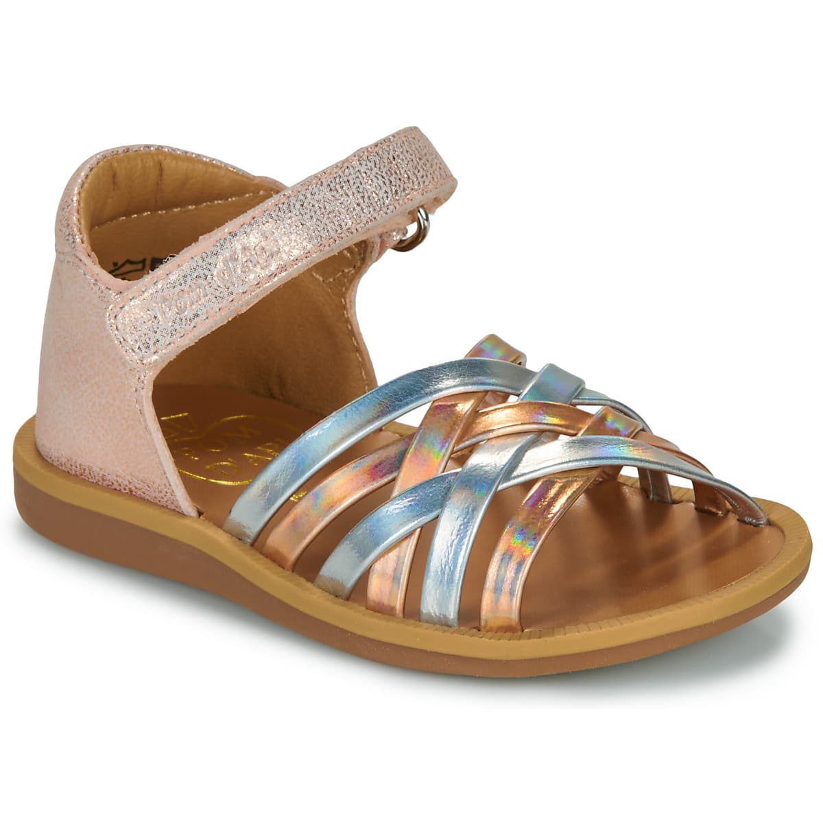 Girls' Sandals Pom d'Api Pink