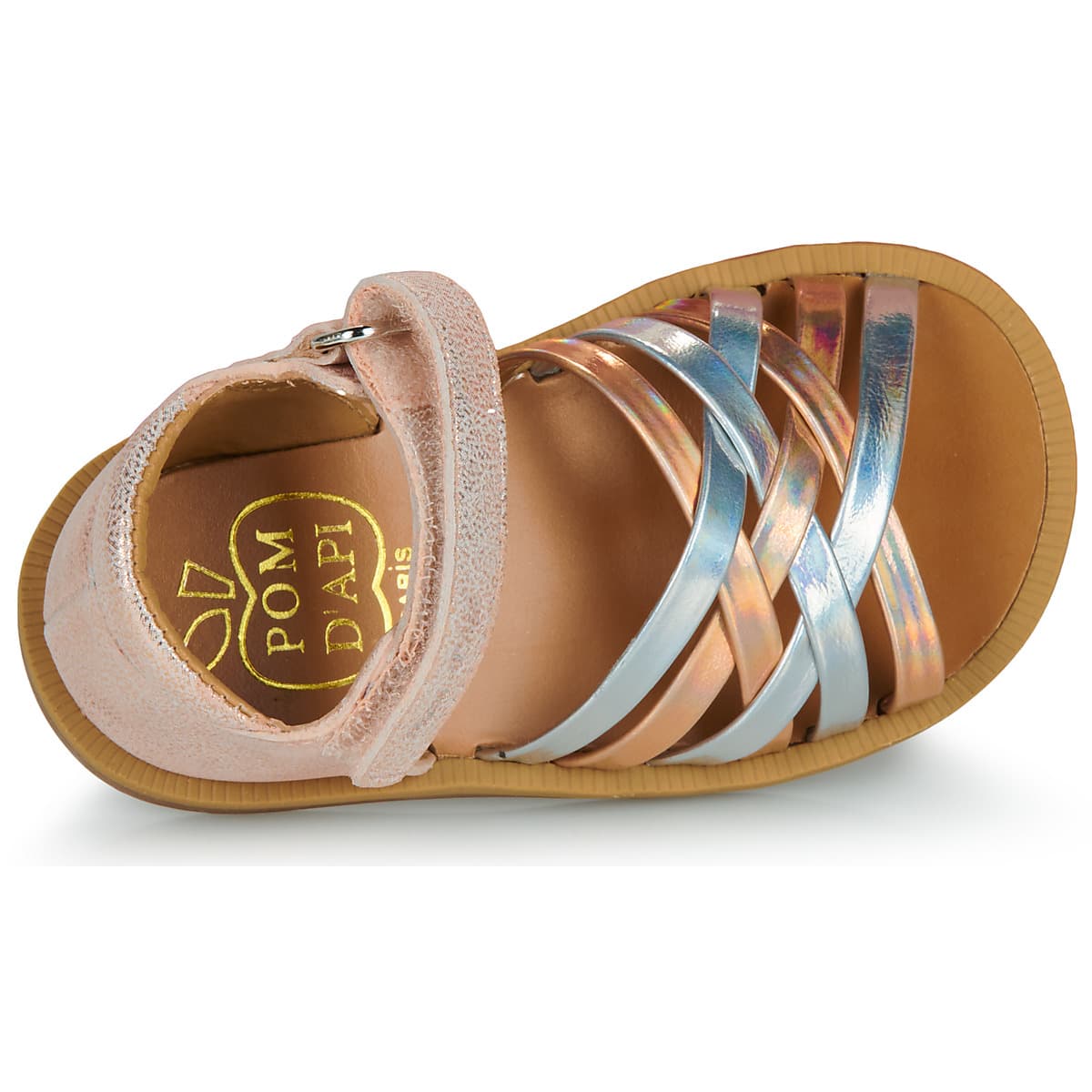 Girls' Sandals Pom d'Api Pink
