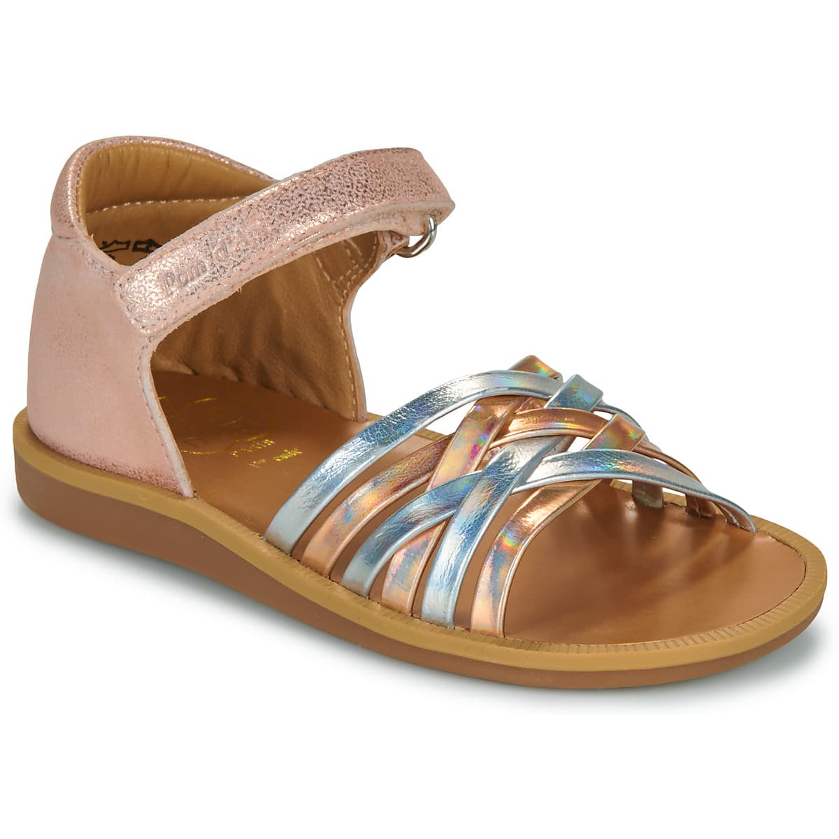 Girls' Sandals Pom d'Api Pink