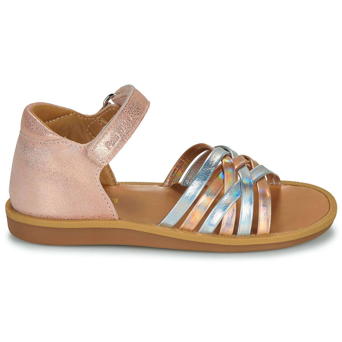 Girls' Sandals Pom d'Api Pink