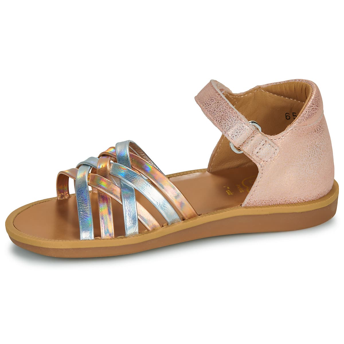 Girls' Sandals Pom d'Api Pink