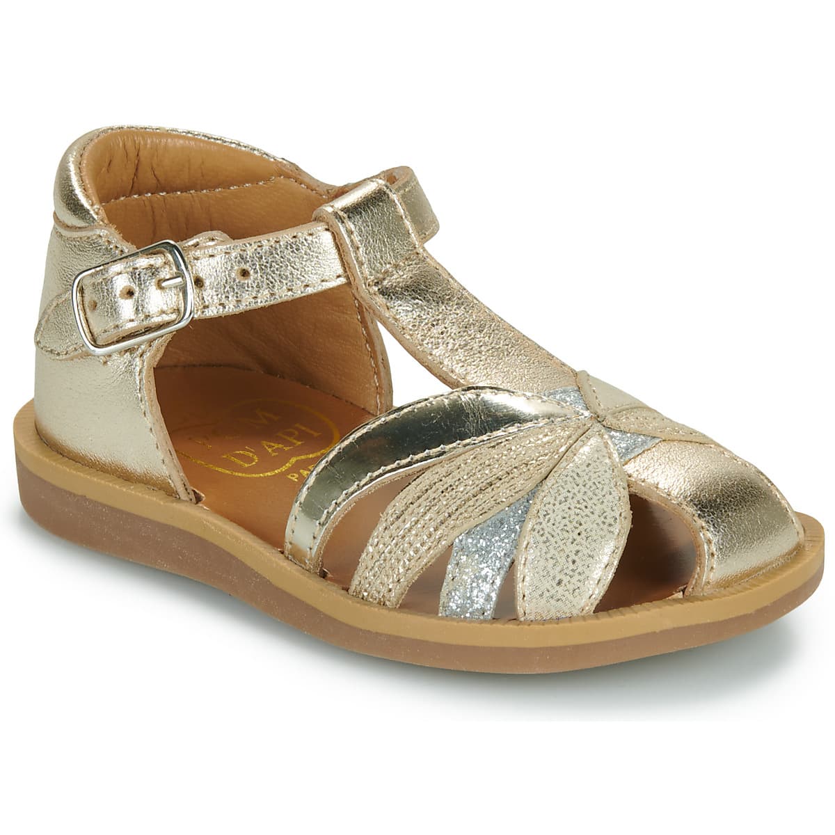 Girls' Sandals Pom d'Api Gold