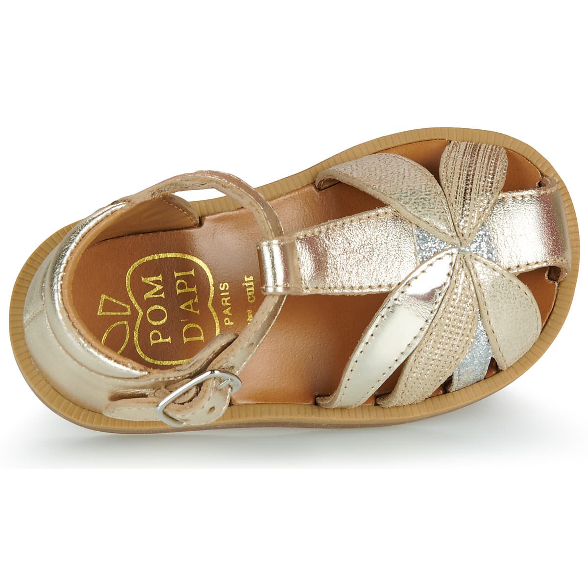 Girls' Sandals Pom d'Api Gold