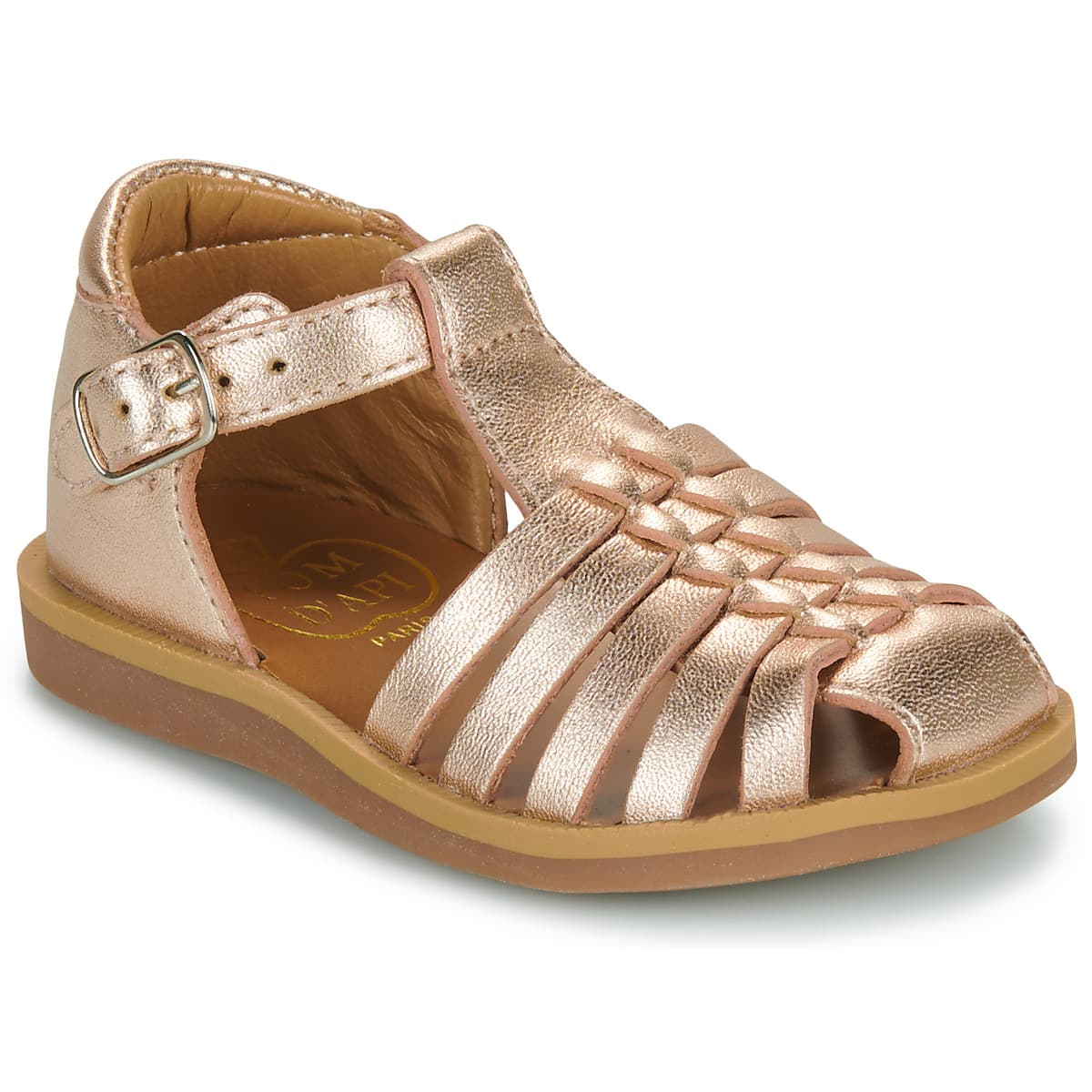 Girls' Sandals Pom d'Api Gold