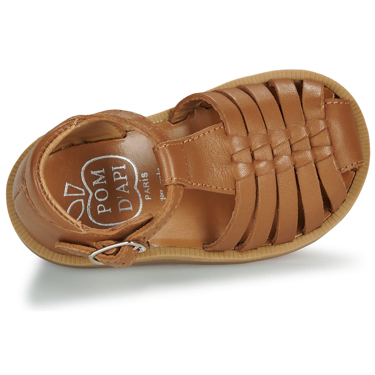 Girls' Sandals Pom d'Api Brown