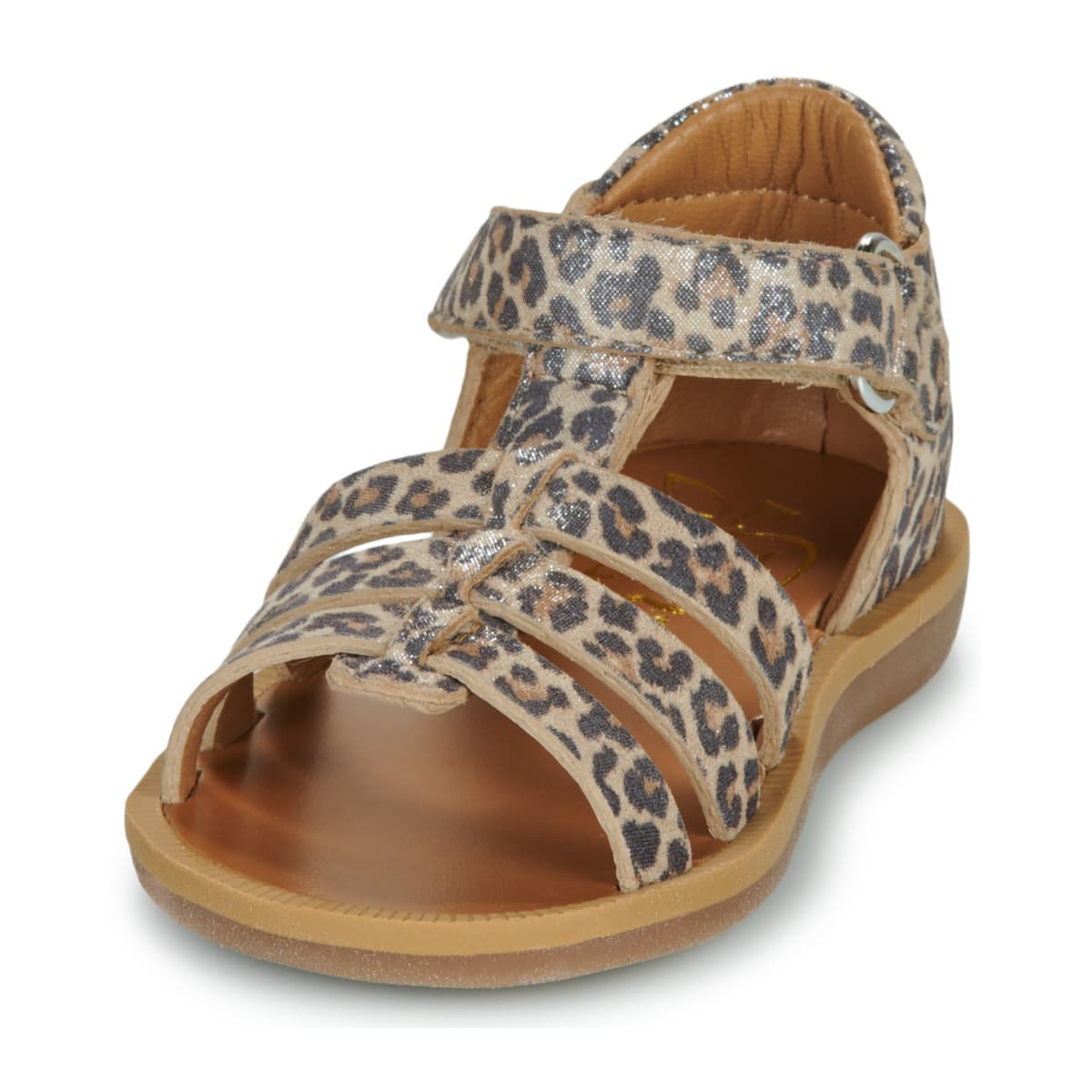 Girls' Sandals Pom d'Api Brown