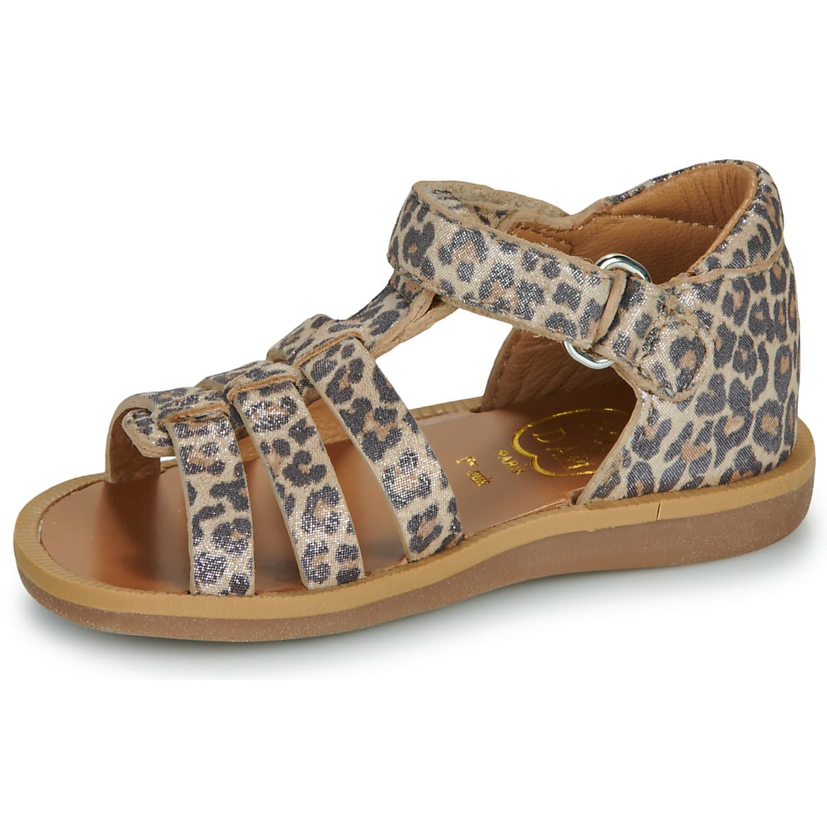 Girls' Sandals Pom d'Api Brown