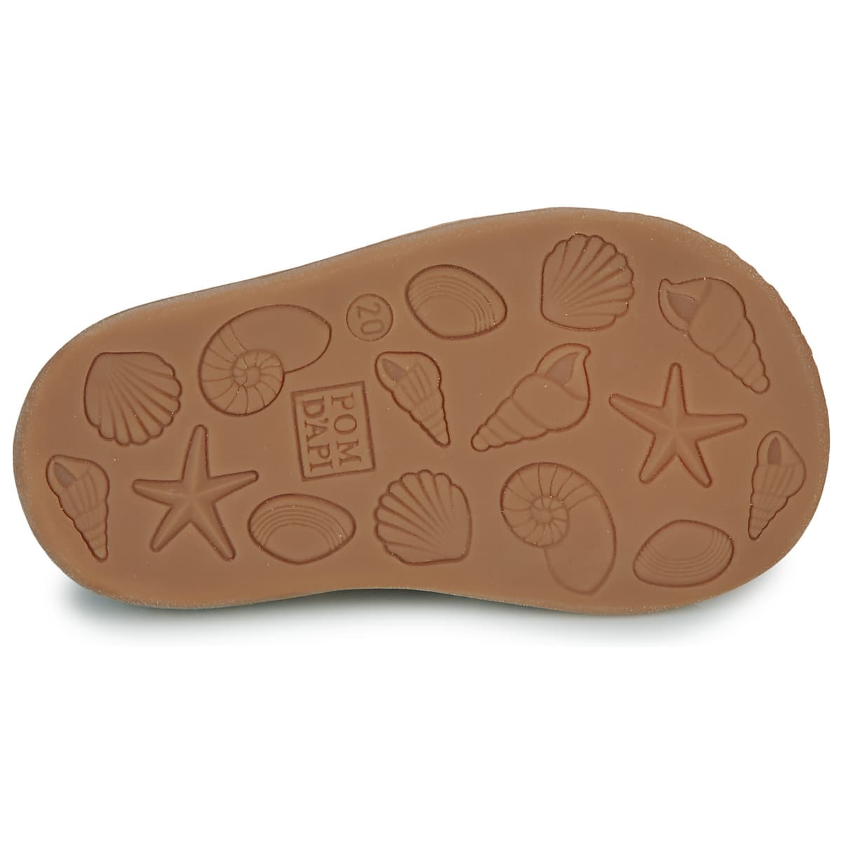 Girls' Sandals Pom d'Api Brown