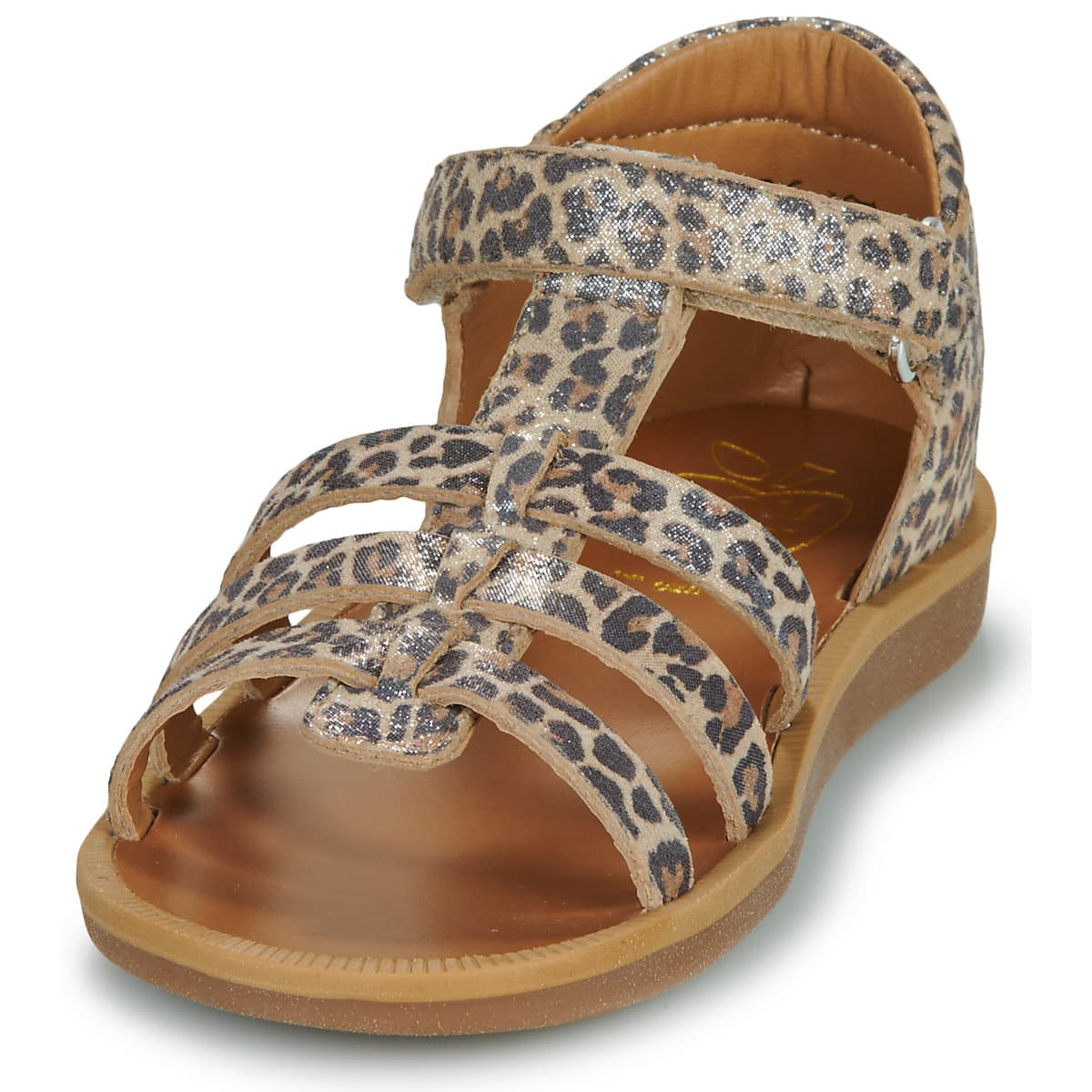 Girls' Sandals Pom d'Api Brown