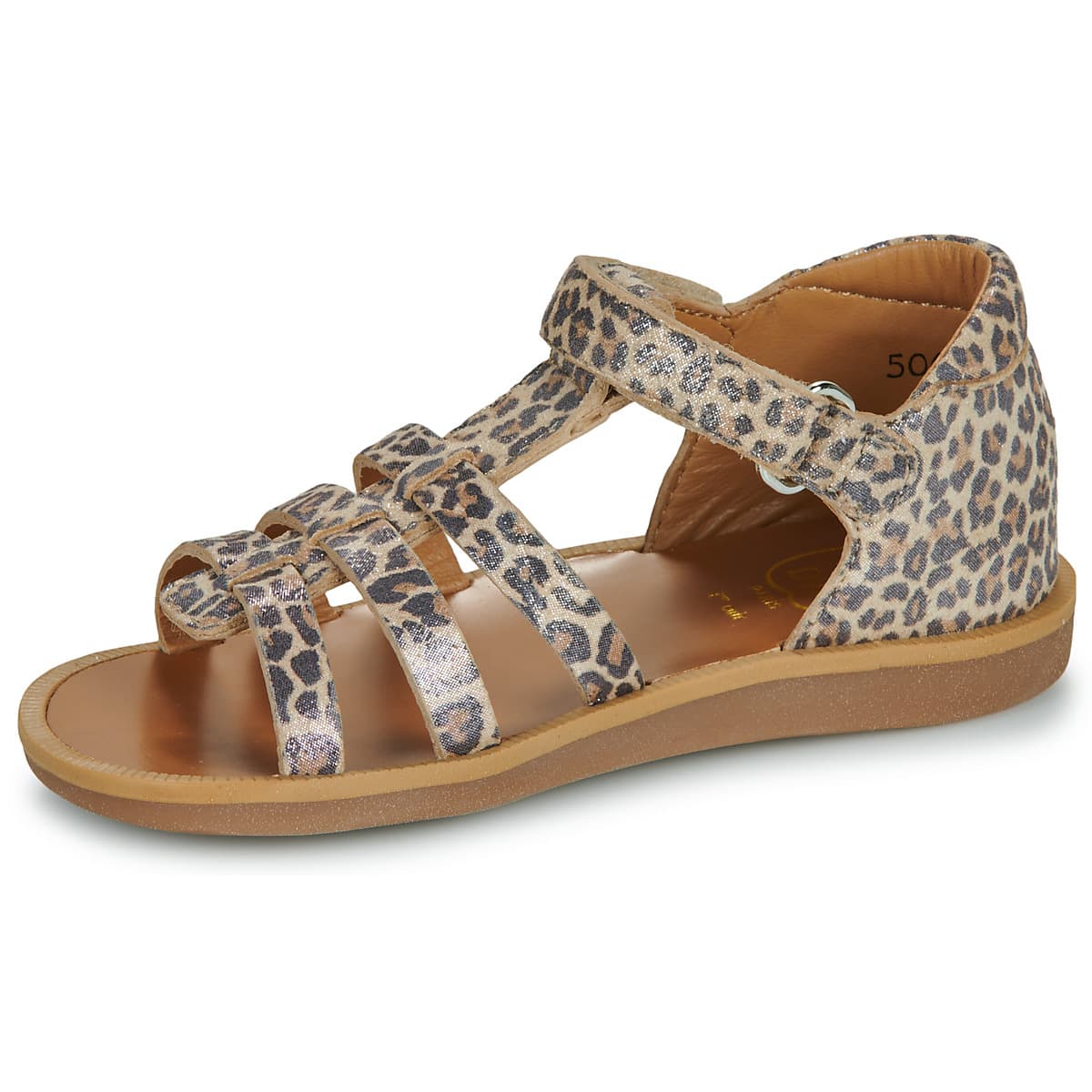 Girls' Sandals Pom d'Api Brown