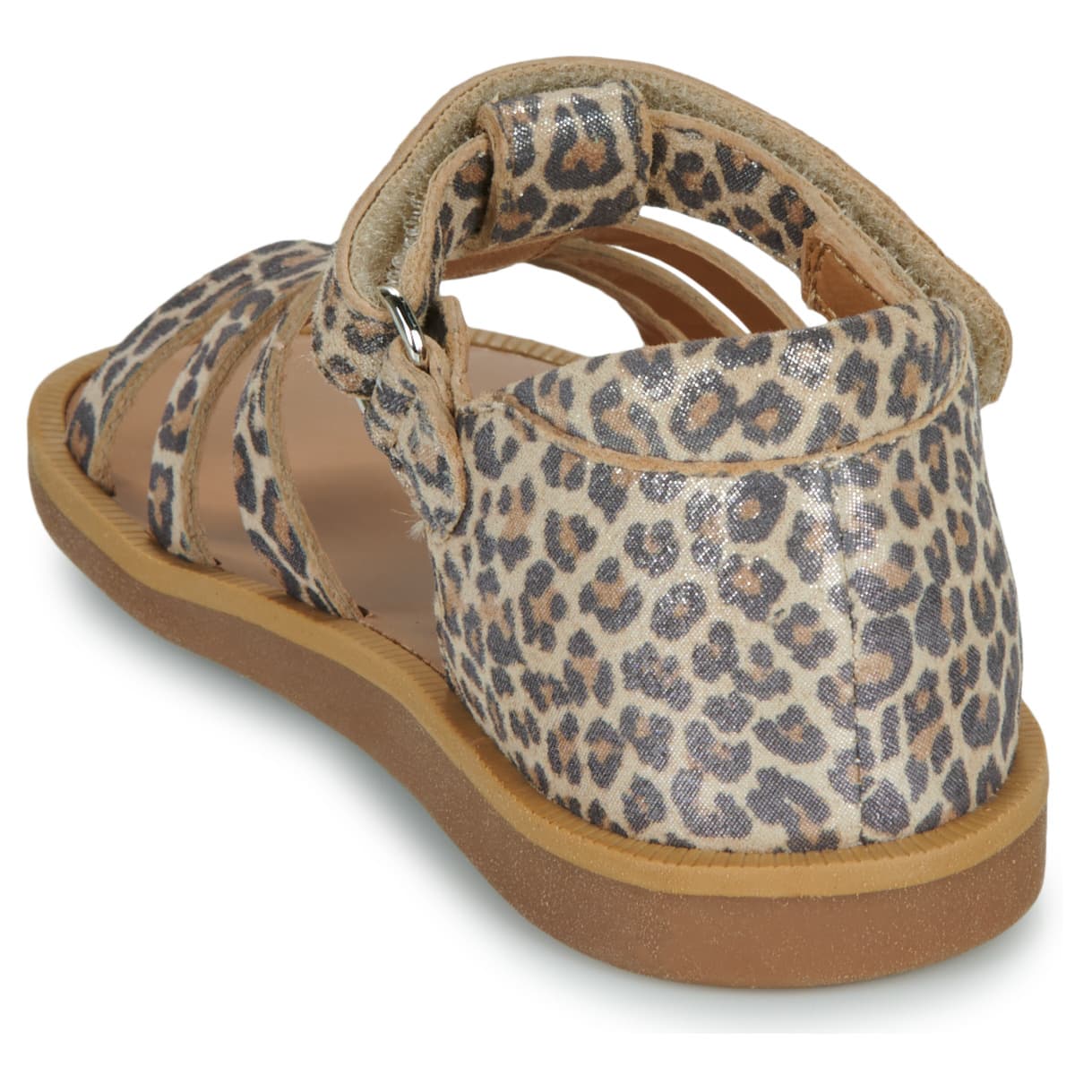 Girls' Sandals Pom d'Api Brown