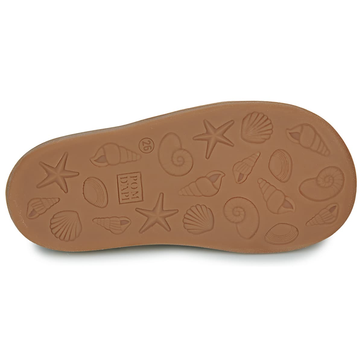 Girls' Sandals Pom d'Api Brown